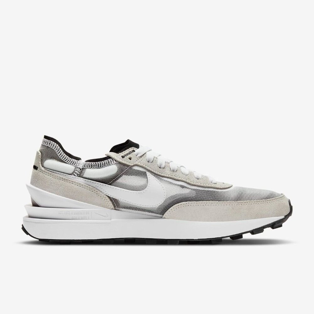 Nike Waffle One Mens Low Top Athletic Shoes 'Summit White' DA7995-100 NEW Multi